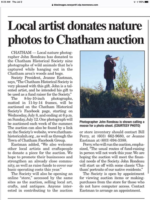 John Rondeau donates photos